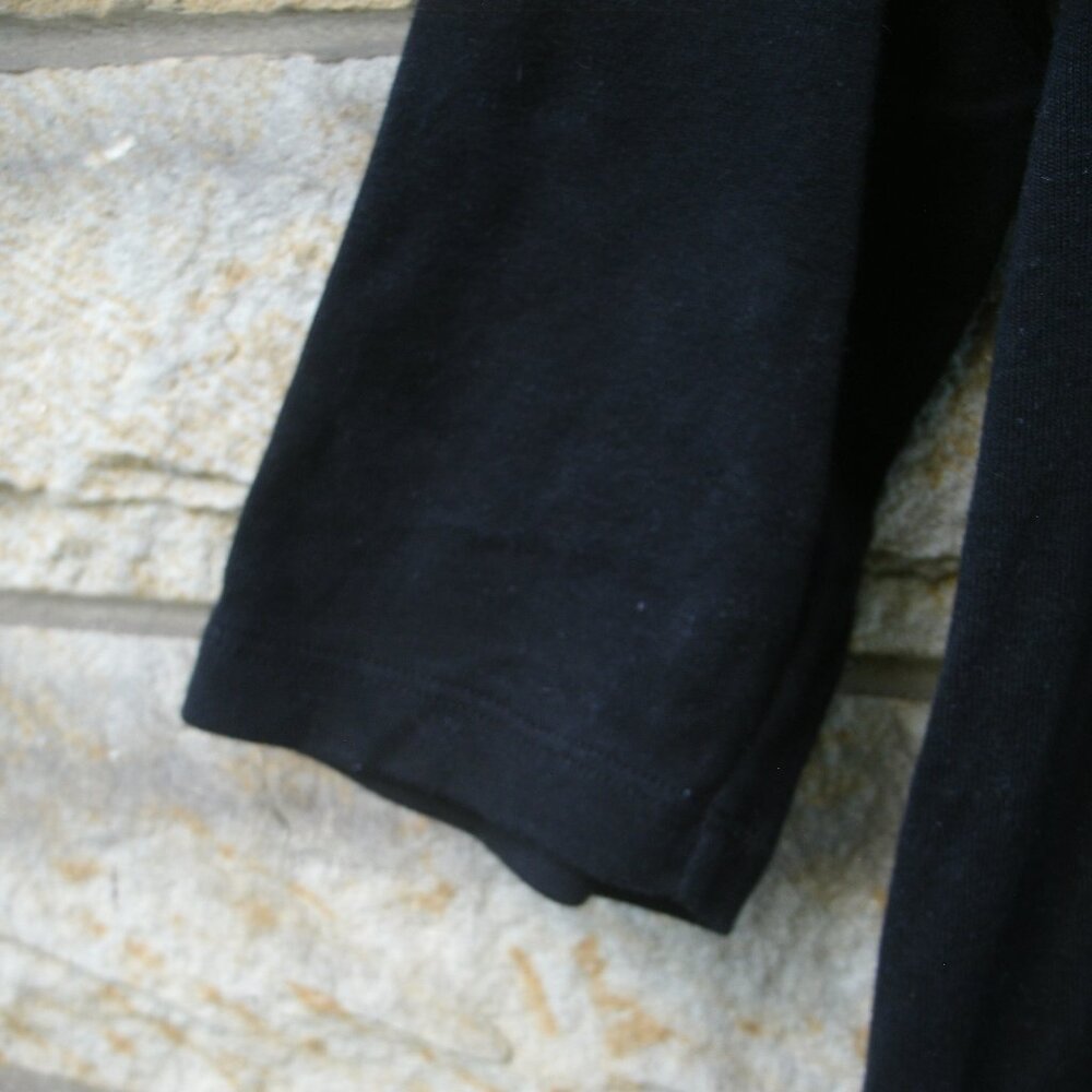 Cats on Branch Black Long Sleeve Shirt Size OX - Picture 8 of 12